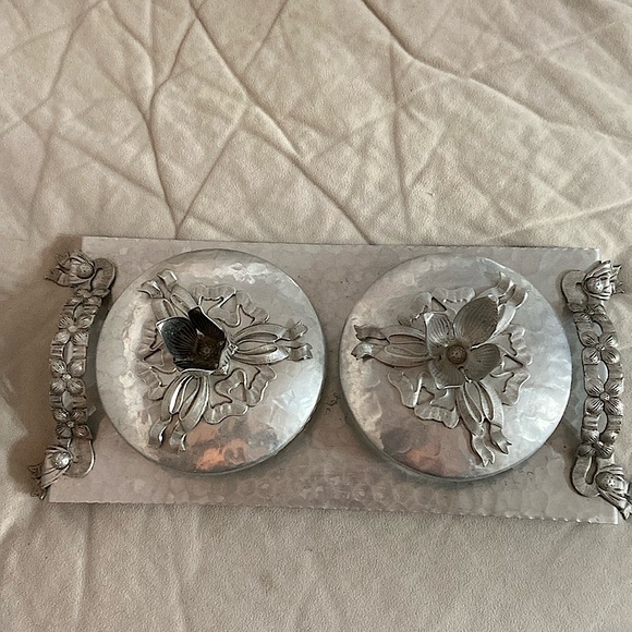 Rodney Kent Other - Vintage Hand Wrought Creation by Rodney Kent tulip dish/dessert